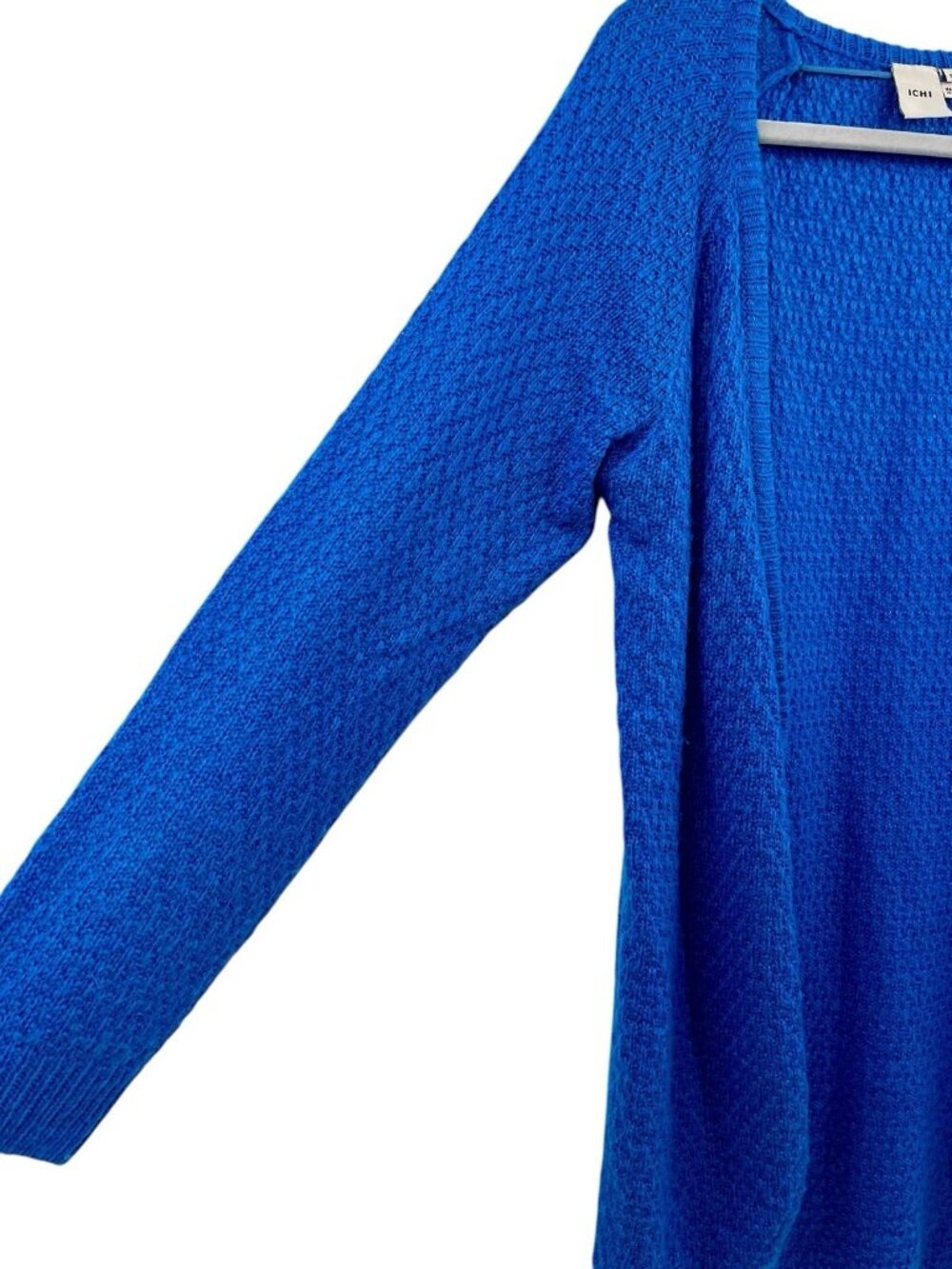 ICHI Women's Blue Ihodansa Sweater Cardigan Small - Picture 2 of 6